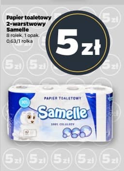 Samelle papier toaletowy 2-warstwowy 8rolek