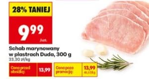 schab marynowany w plastrach