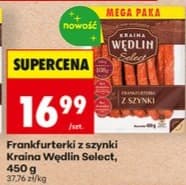 frankfurterki z szynki