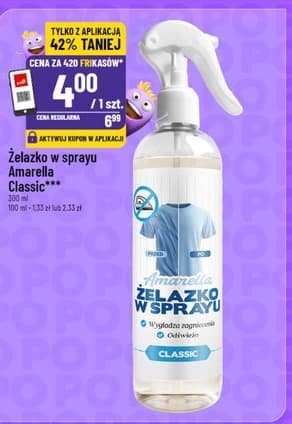 żelazko w sprayu Classic