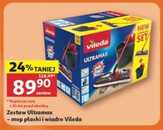 zestaw Ultramax - mop płaski i wiadro