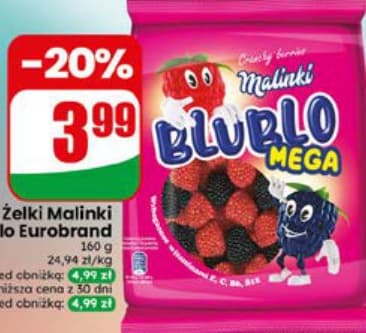 żelki Maliniki