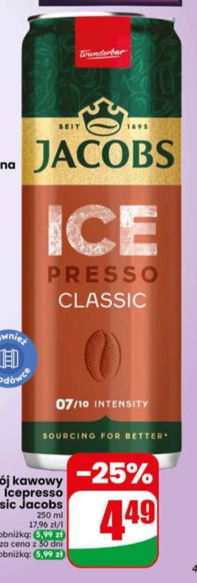 Jacobs napój kawowy Icepresso Classic 250ml