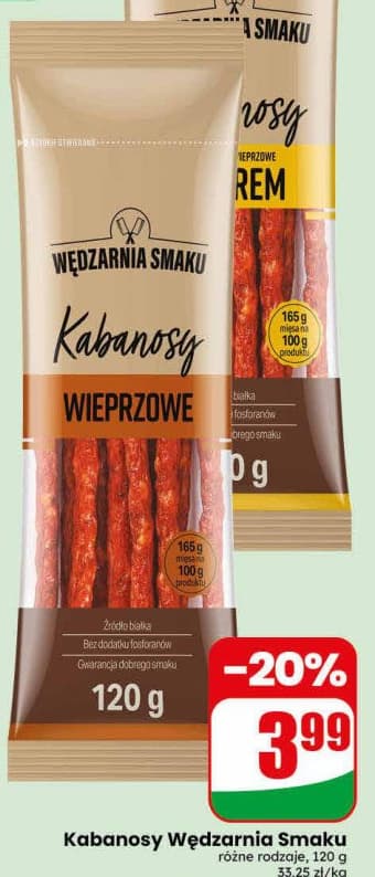 kabanosy wieprzowe