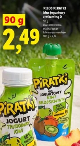 mus jogurtowy z witaminą D