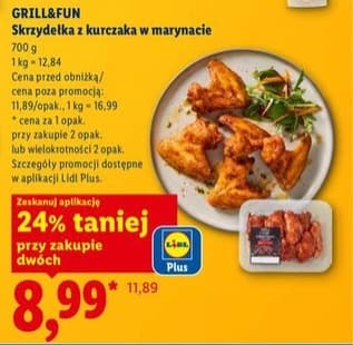 skrzydełka z kurczaka w marynacie