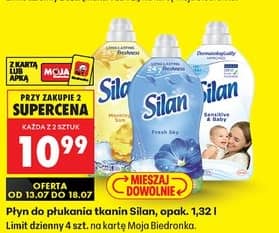 Silan płyn do płukania tkanin 1.32l