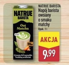 napój owsiany o smaku matchy