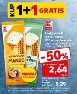 lody rożek