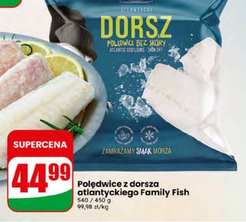 polędwice z dorsza atlantyckiego bez skóry