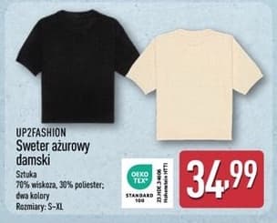 sweter ażurowy damski