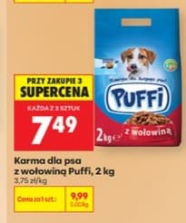 karma dla psa z wołowiną