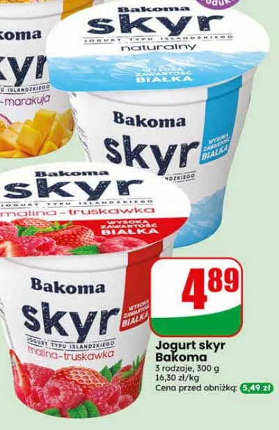 Bakoma jogurt pitny skyr 300g