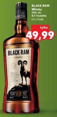 Black Ram whisky 0.7l