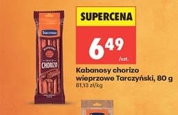 kabanosy chorizo wieprzowe