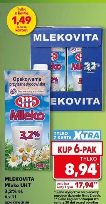 mleko UHT 3,2%