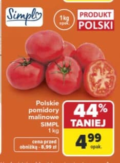 polskie pomidory malinowe