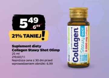 suplement diety Collagen Stawy Shot