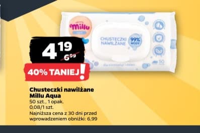 chusteczki nawilżane Aqua