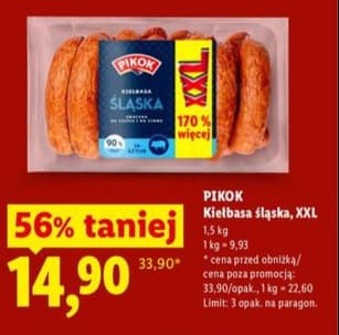 kiełbasa śląska XXL