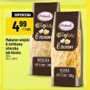makaron wiejski 6-żółtkowy