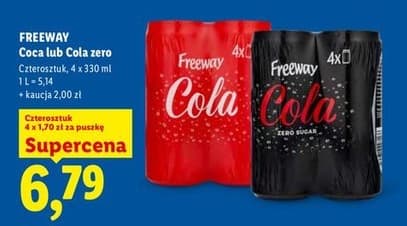 napój gazowany cola