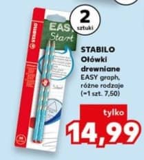 Stabilo ołówki drewniane EASY graph 2szt.