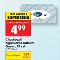 chusteczki higieniczne balsam