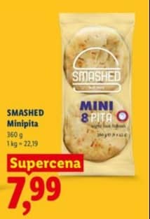 Smashed minipita 360g