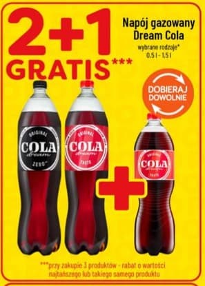 napój gazowany cola
