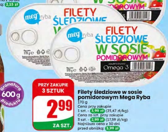 filety śledziowe w sosie pomidorowym