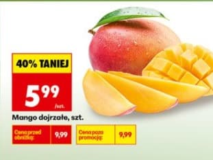 mango dojrzałe