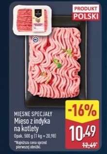 mięso z indyka na kotlety