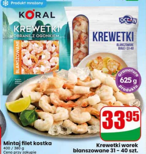 krewetki blanszowane