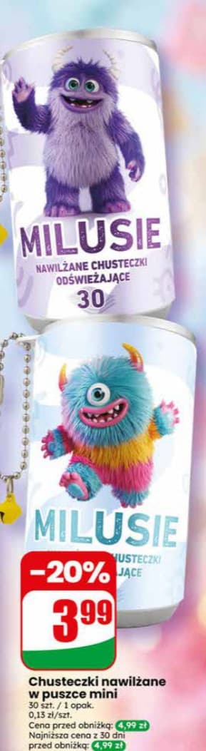chusteczki nawilżane odświeżające