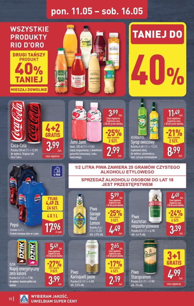 wszystkie produkty Rio D'oro