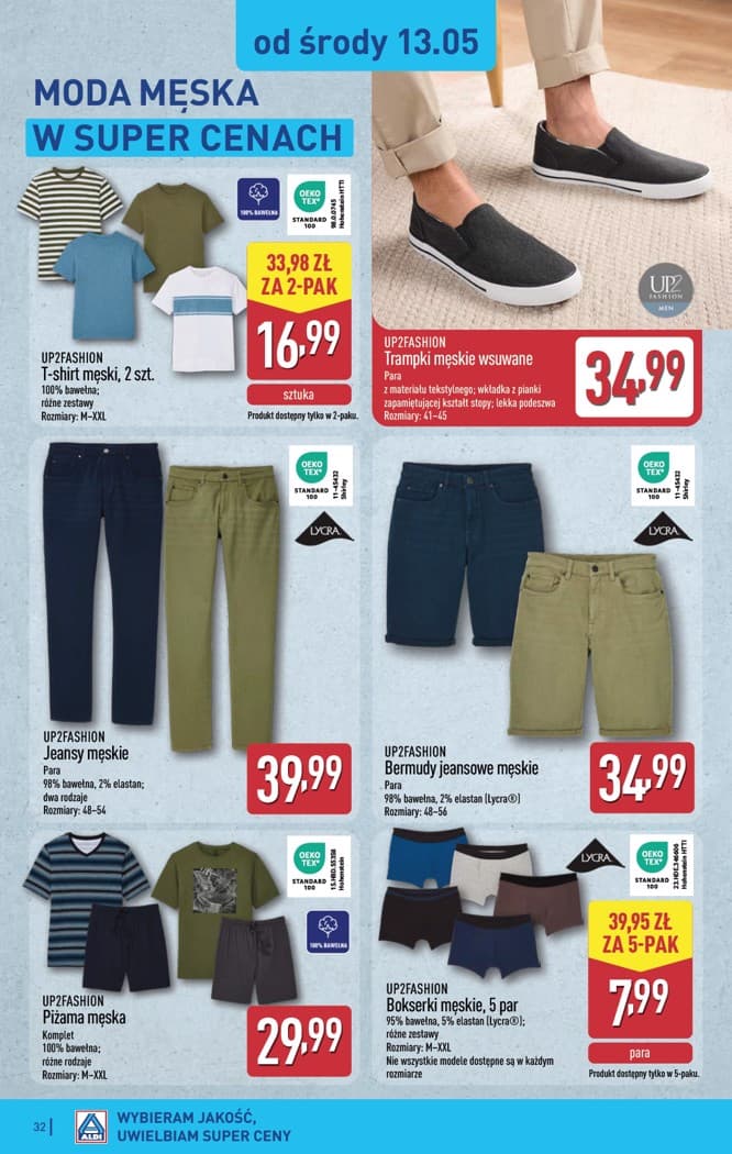 bermudy jeansowe męskie
