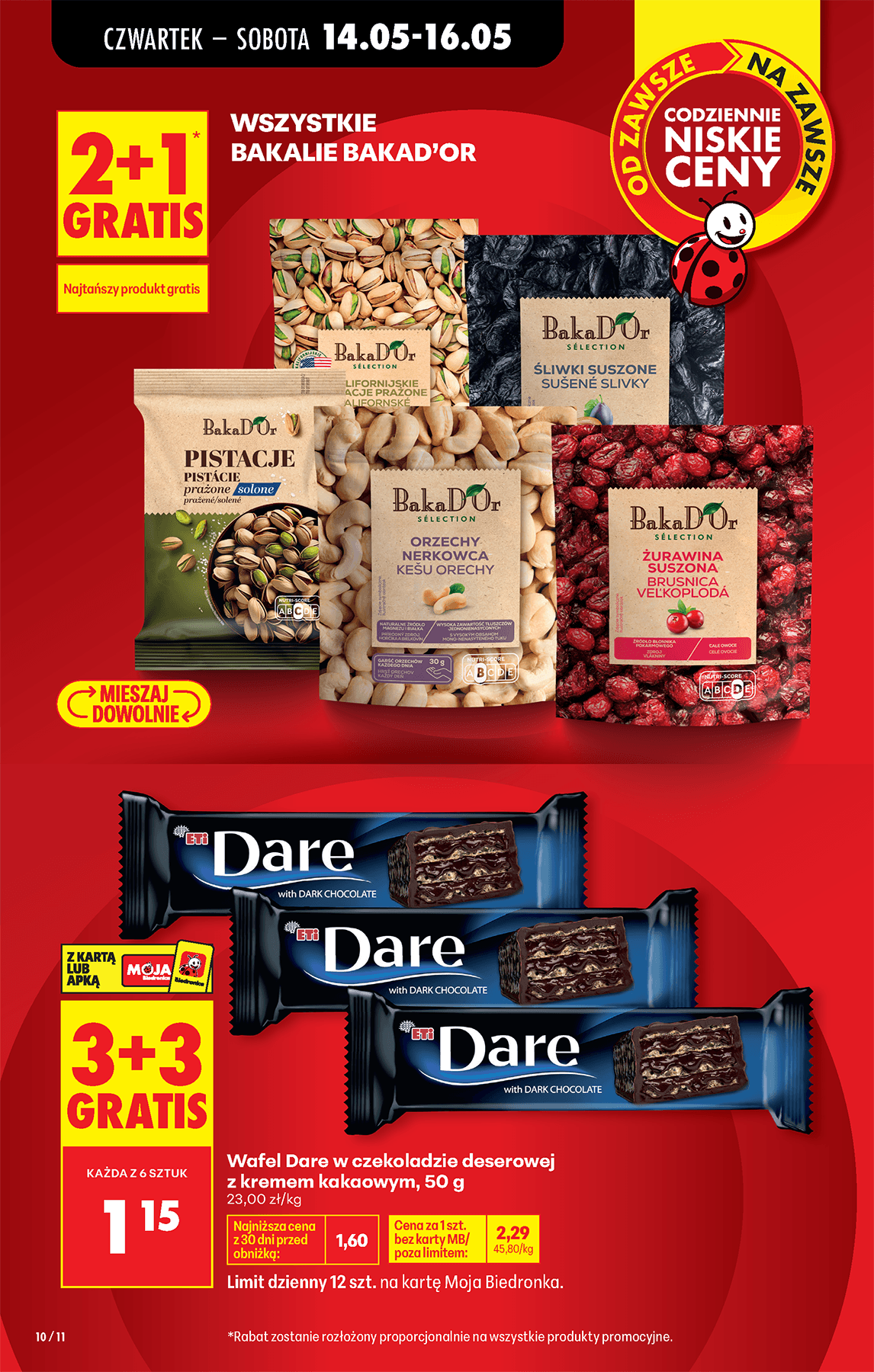 wafel w czekoladzie deserowej z kremem kakaowym