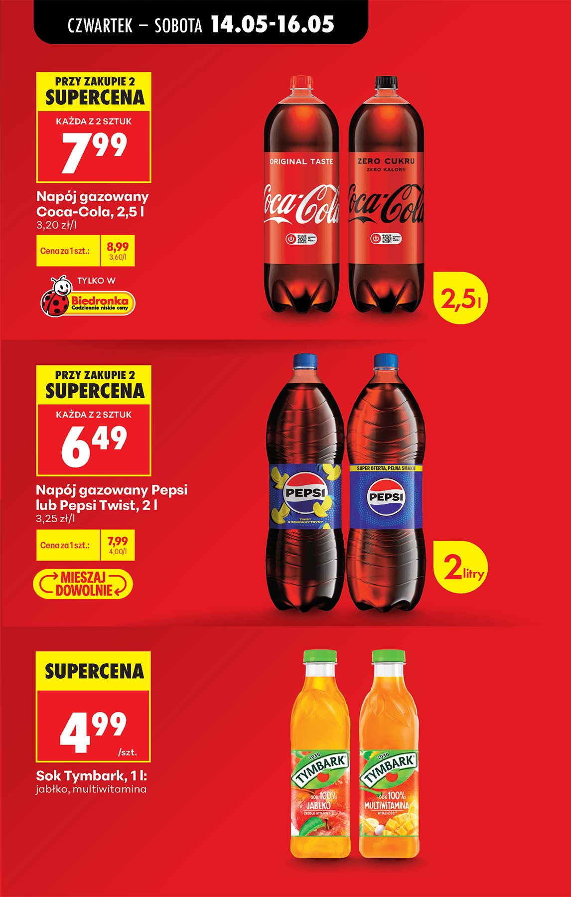 napój gazowany cola
