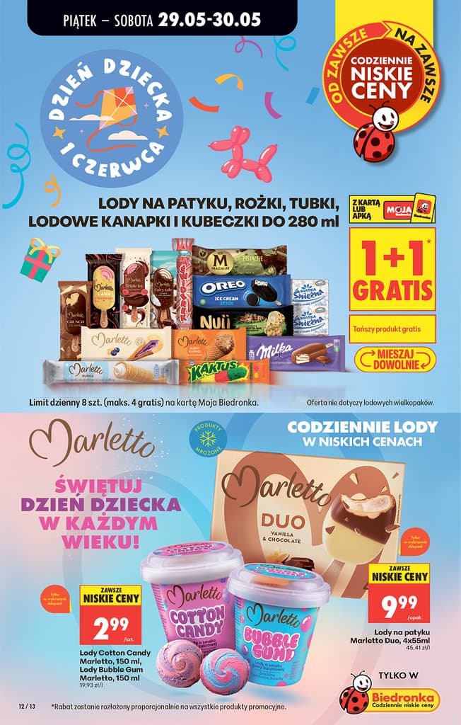 lody kubeczkowe