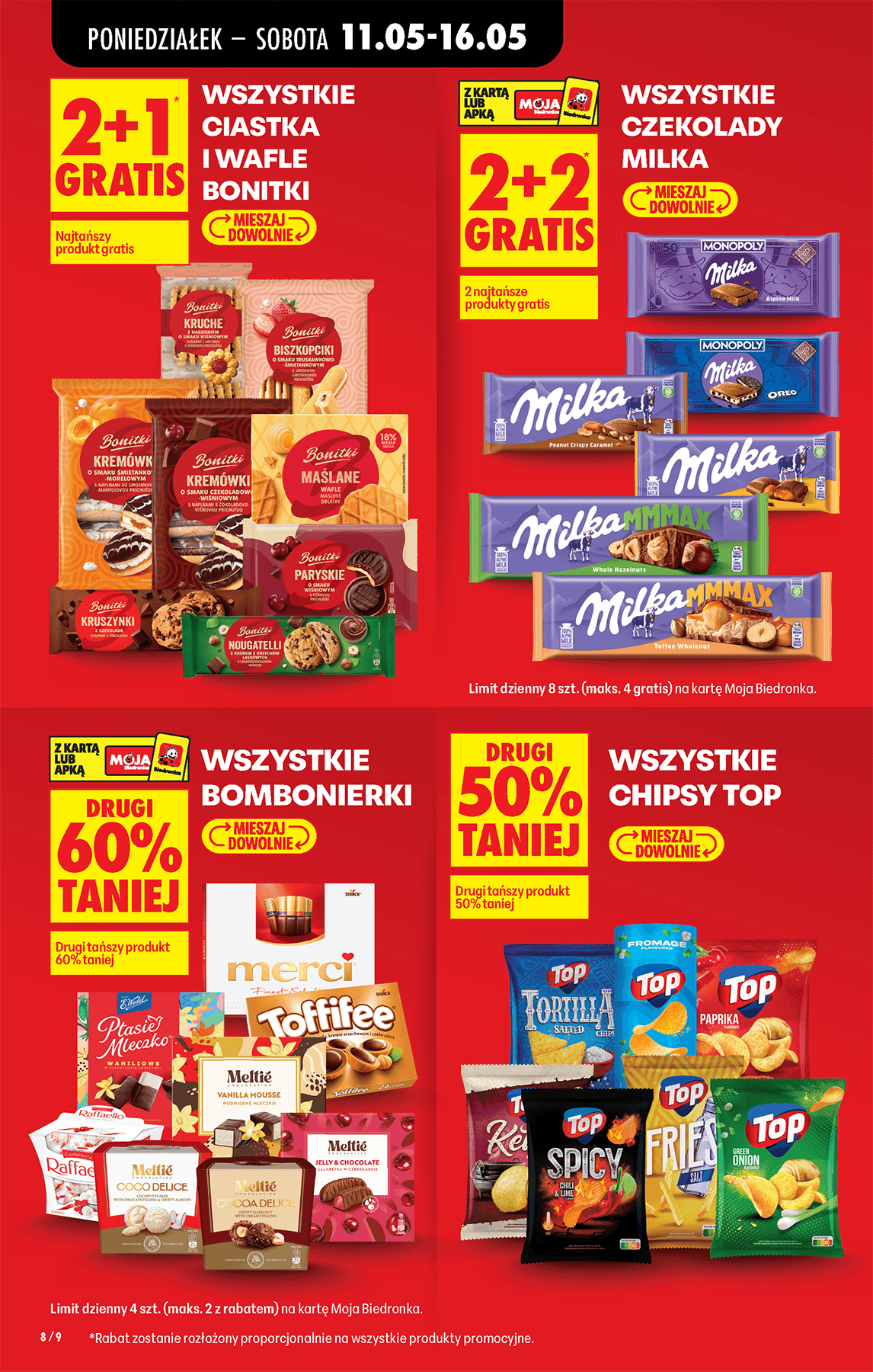 wszystkie chipsy