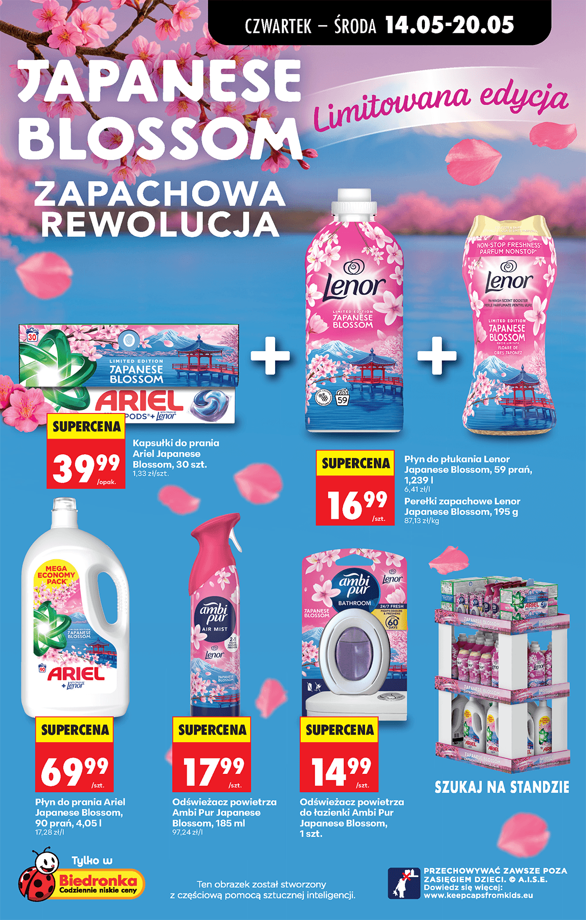 Odświeżacz powietrza do łazienki Japanese Blossom