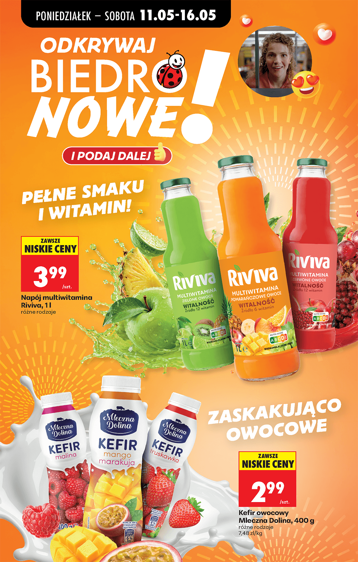 napój multiwitamina różne rodzaje