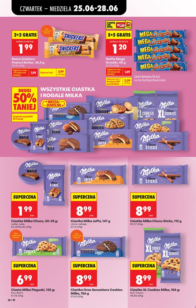 ciastka XL Cookies