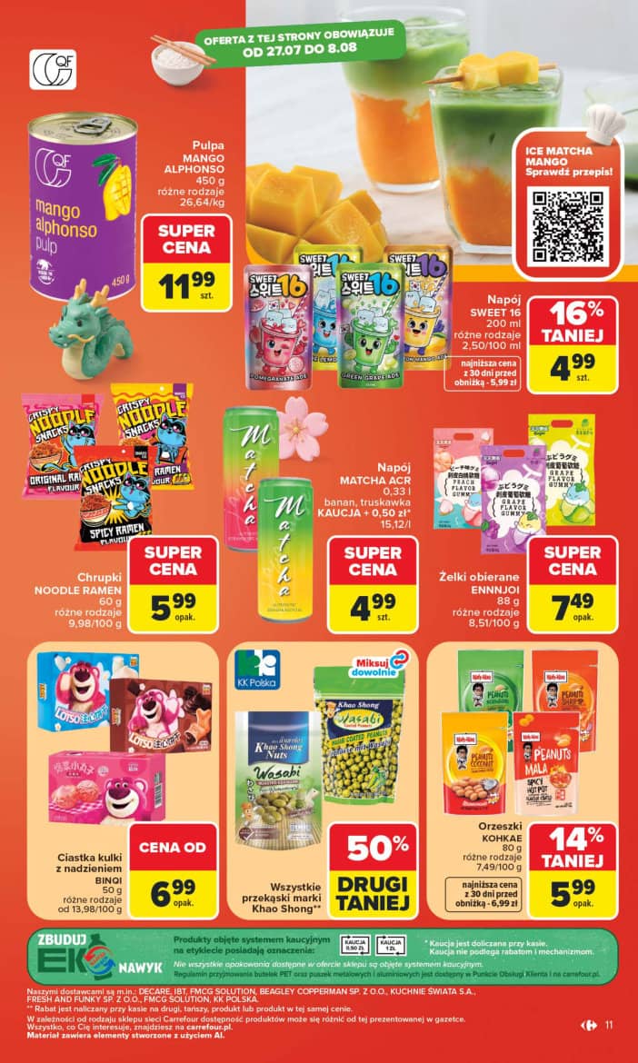 Kohkae orzeszki 80g