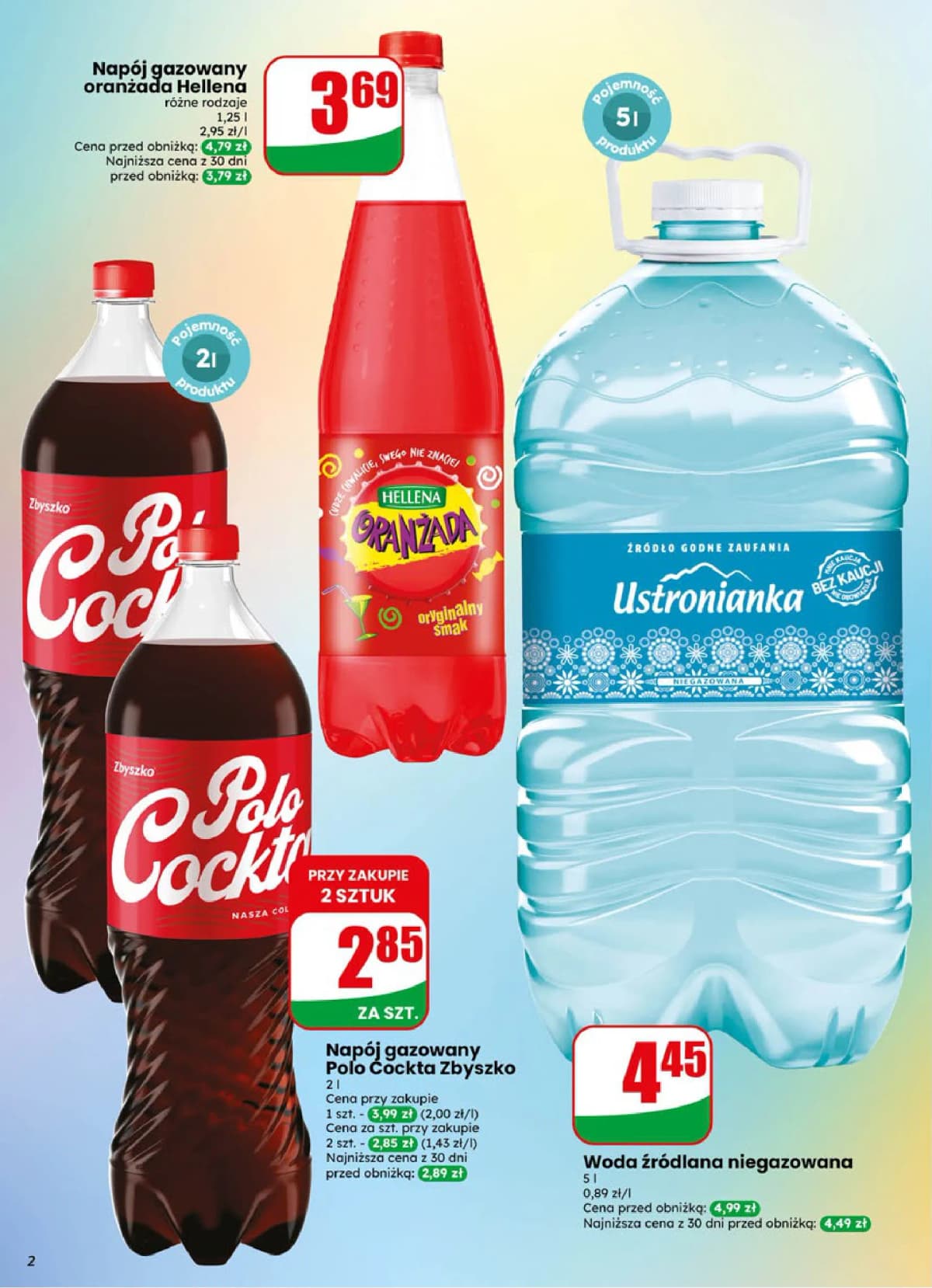 woda źródlana niegazowana