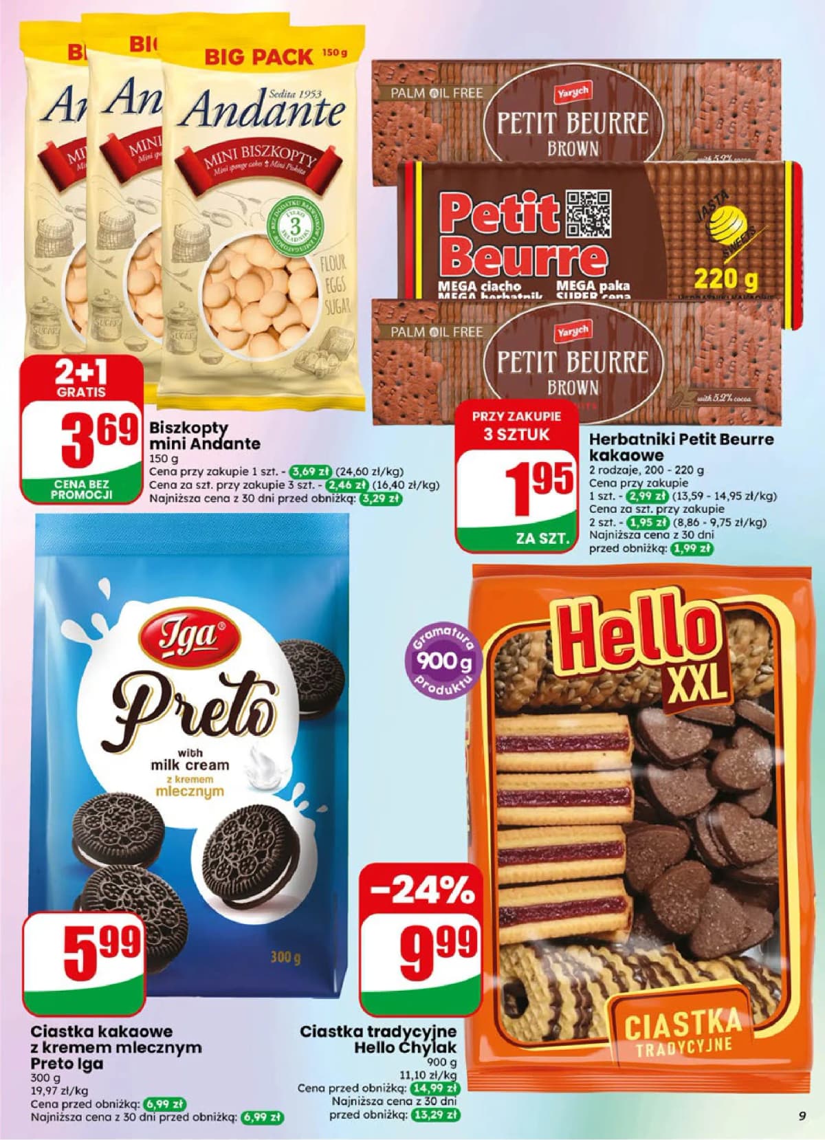 ciastka kakaowe z kremem mlecznym