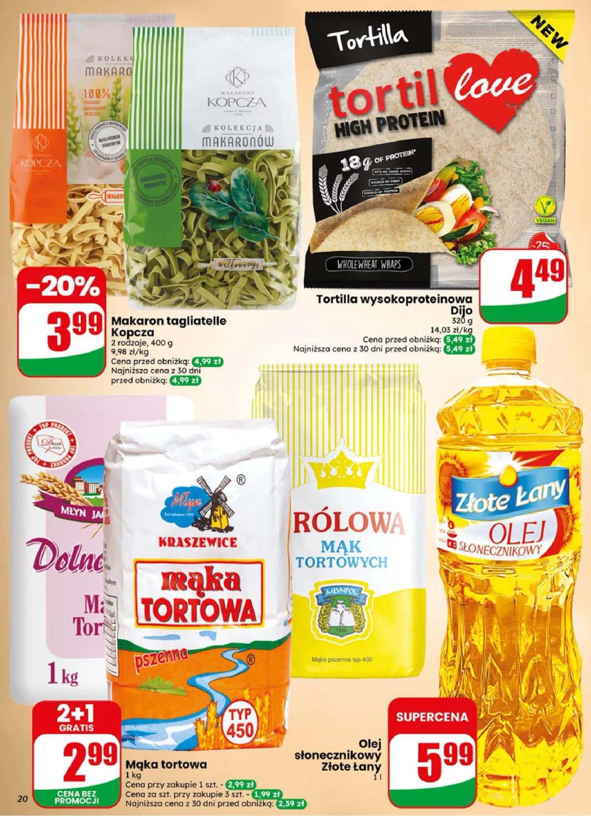 tortilla wysokoproteinowa