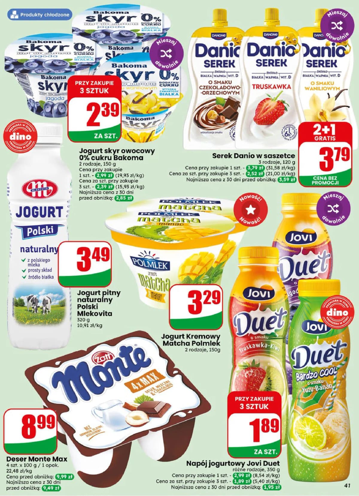 jogurt kremowy matcha