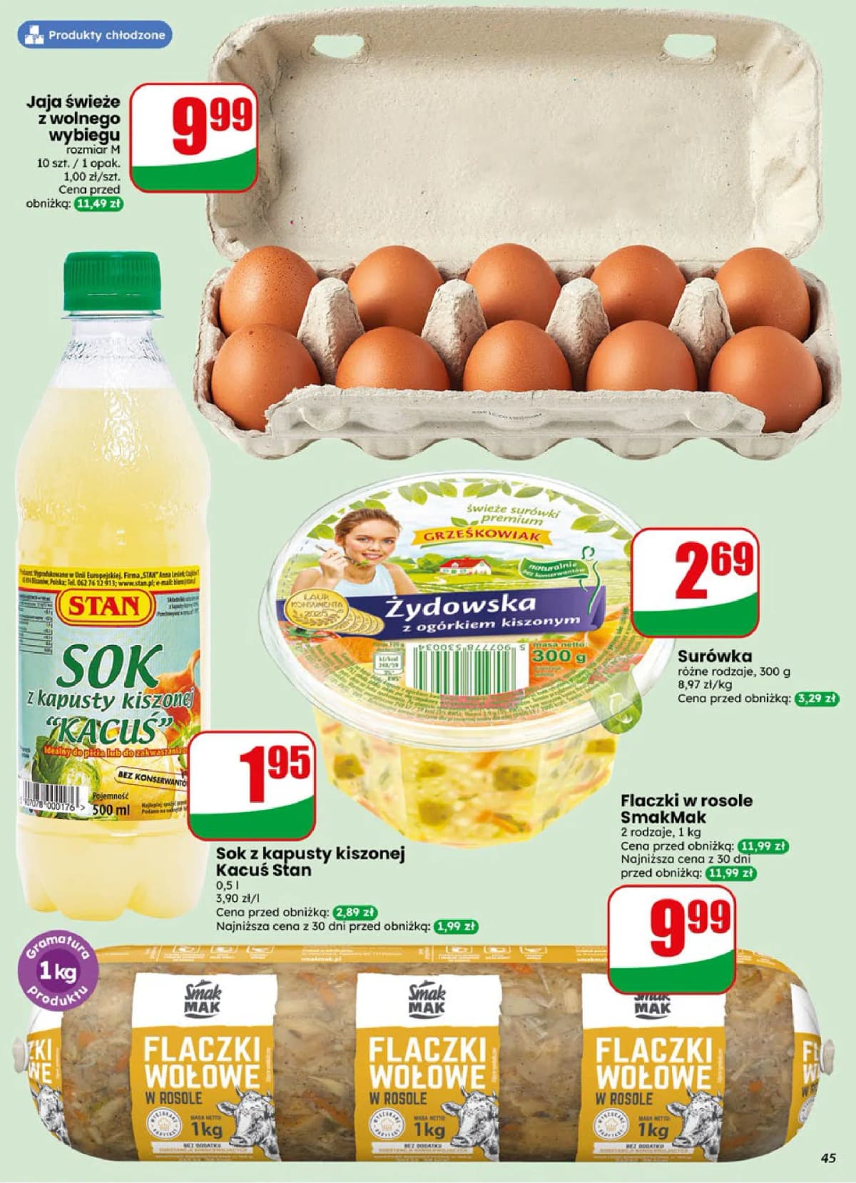 flaczki wołowe w rosole